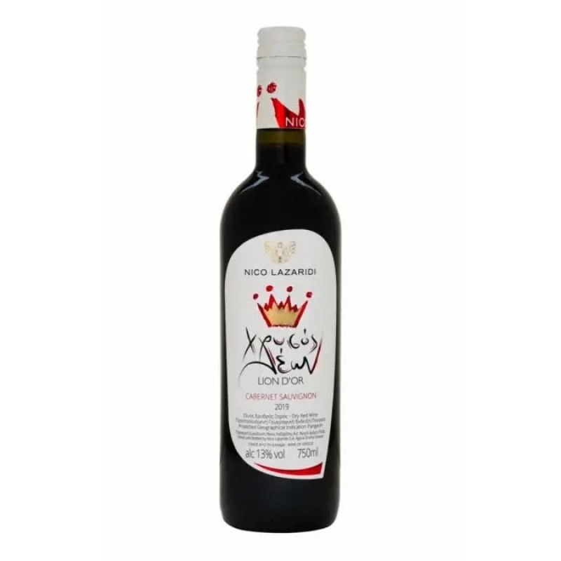 Χρησός Λέων Cabernet Sauvignon 750ml, Ερυθρός Ξηρός