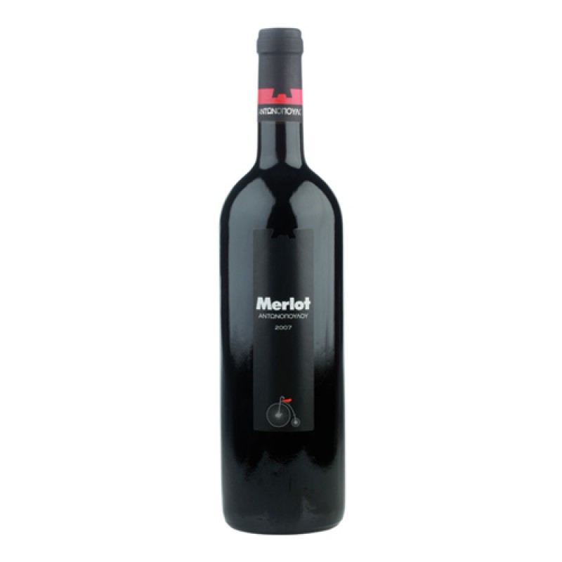 Αντωνόπουλου Merlot 750ml, Ερυθρός Ξηρός