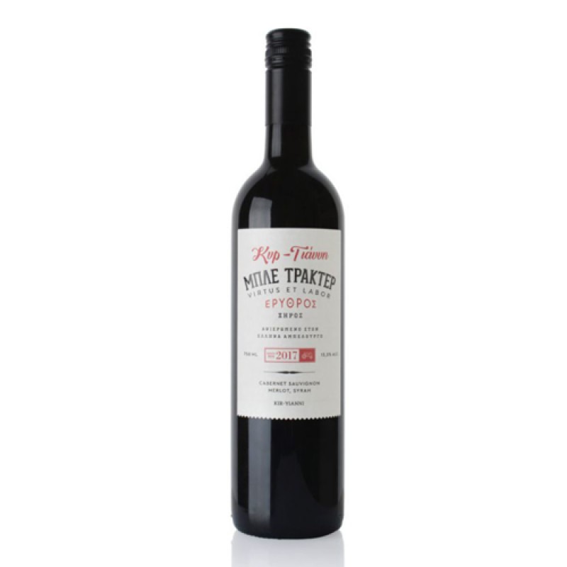 Κτήμα Κυρ Γιάννη Μπλε Τρακτέρ 750ml, Ερυθρός Ξηρός