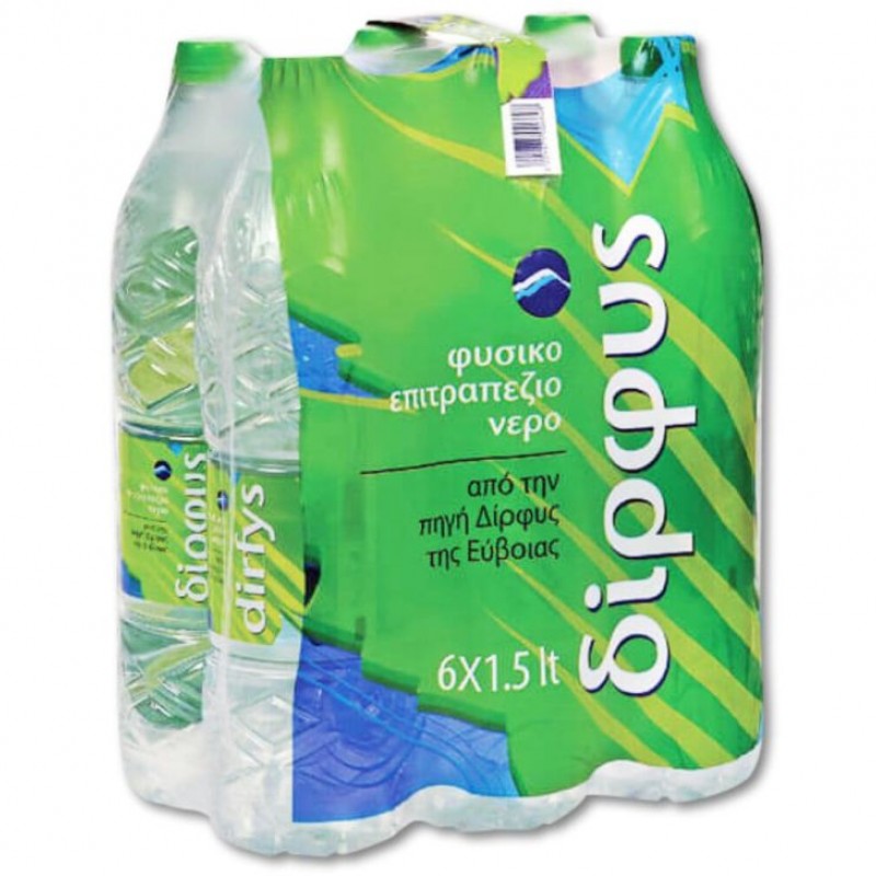 ΔΙΡΦΥΣ Επιτραπέζιο Νερό 6*1,5lt