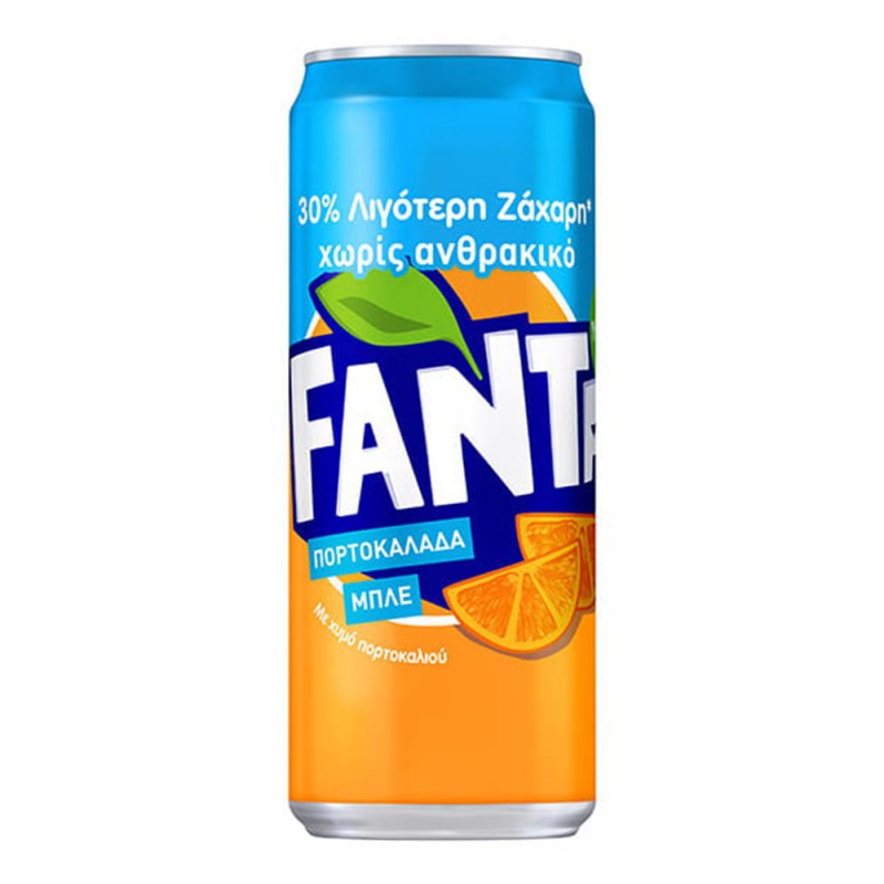 Fanta Πορτοκαλάδα Χωρίς Ανθρακικό Κουτί 330ml