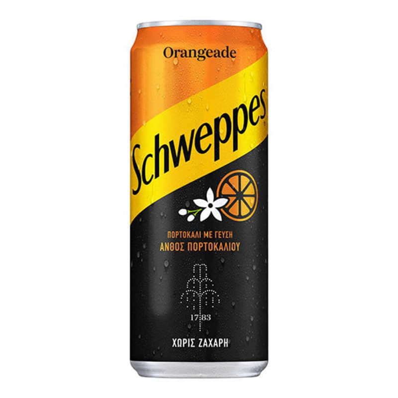 Schweppes Orangeade Κουτί 330ml
