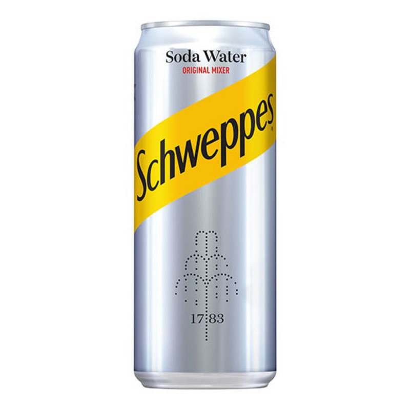 Schweppes Soda Κουτί 330ml