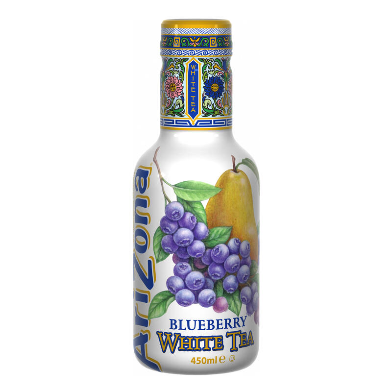 Arizona Ice Tea Blueberry White (Λευκό Τσάι Με Μύρτιλο) 450ml