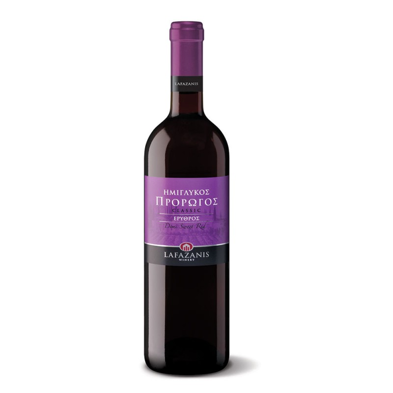 Λαφαζάνη Πρόρωγος 750ml, Ερυθρός Ημίγλυκος