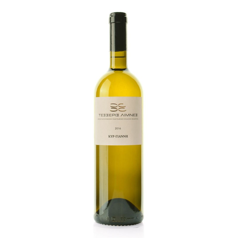 Κτήμα Κυρ Γιάννη Τέσσερις Λίμνες 750ml, Λευκός Ξηρός