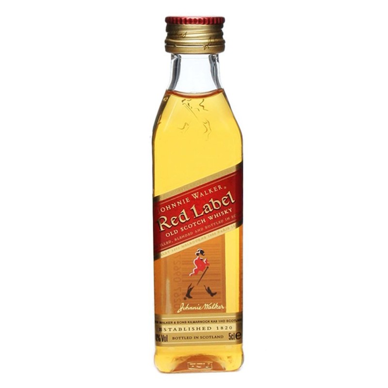 Johnnie Walker Red Label Whiskey PET 50ml