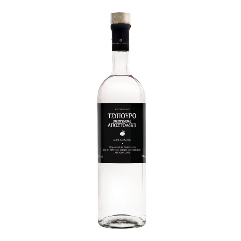 Τσίπουρο Αποστολάκη Χωρίς Γλυκάνισο 700ml