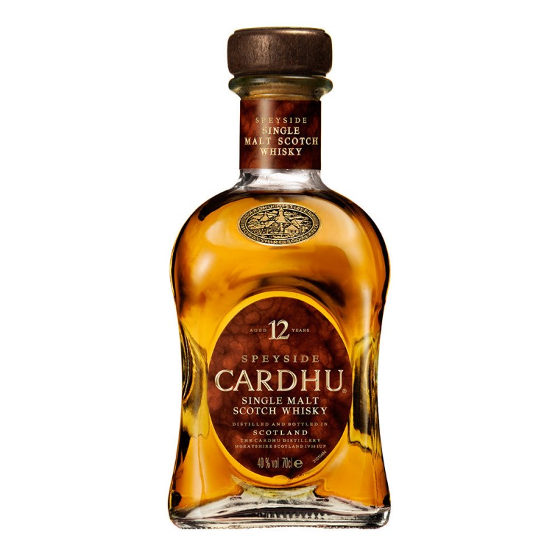 Cardhu 12 Y.O. Single Malt Scotch Whiskey 700ml