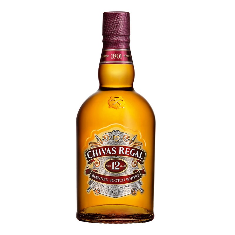 Chivas Regal 12 Year Old Scotch Whiskey 700ml