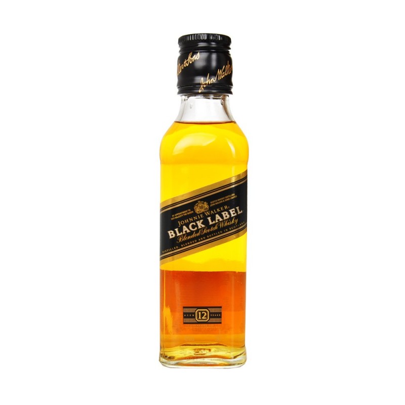 Johnnie Walker Black Label Whiskey 200ml